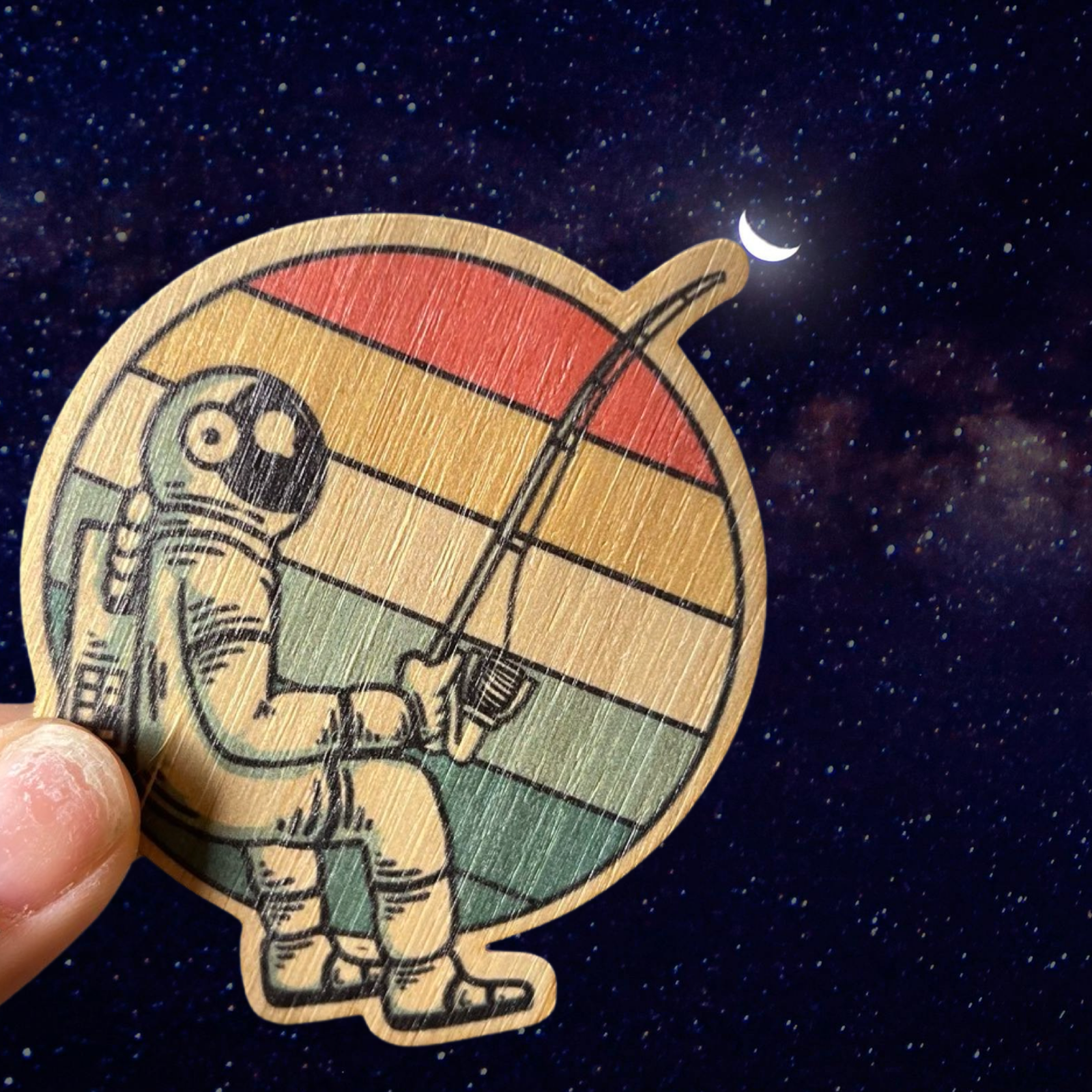 Our stickers are made with 100% Sustainable Bamboo. They are Eco ...