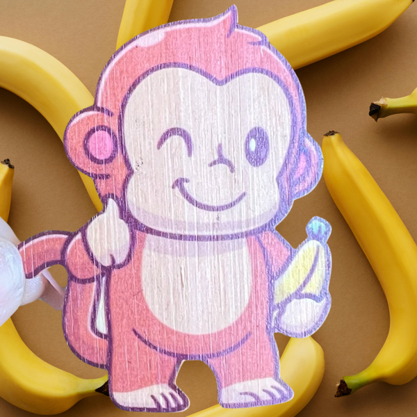 Monkey Holding Banana