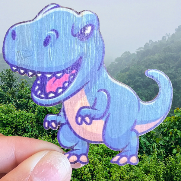 Cute Blue Tyrannosaurus Rex