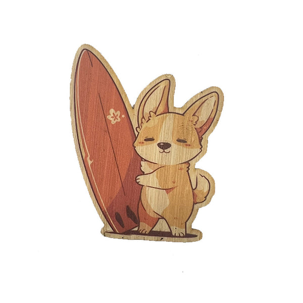 Corgi Surfboard