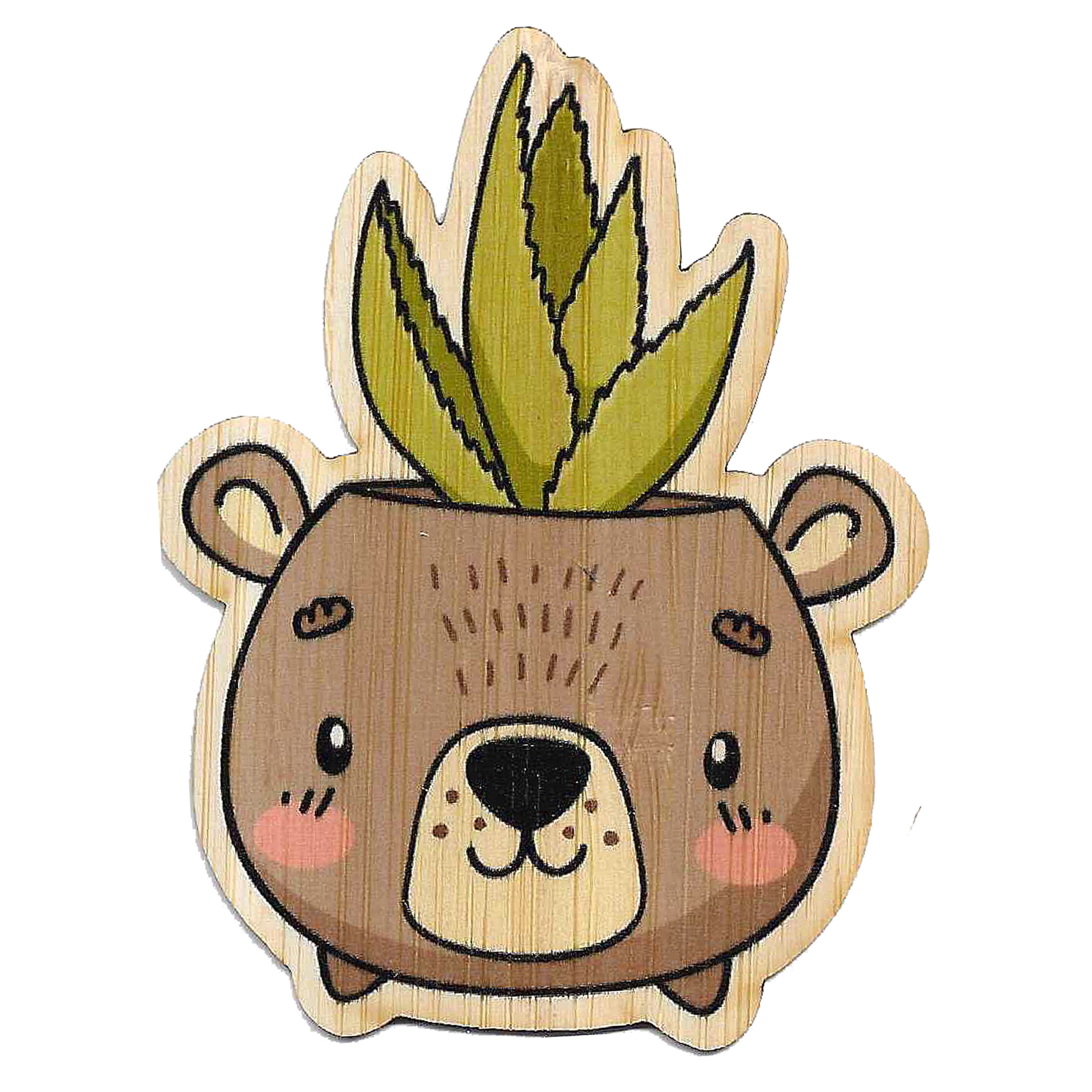 Our stickers are made with 100% Sustainable Bamboo. They are Eco ...