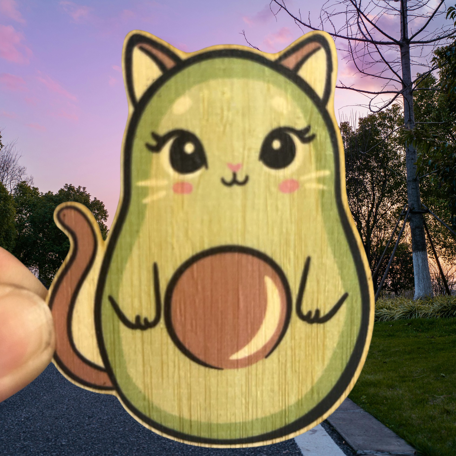 Our stickers are made with 100% Sustainable Bamboo. They are Eco ...