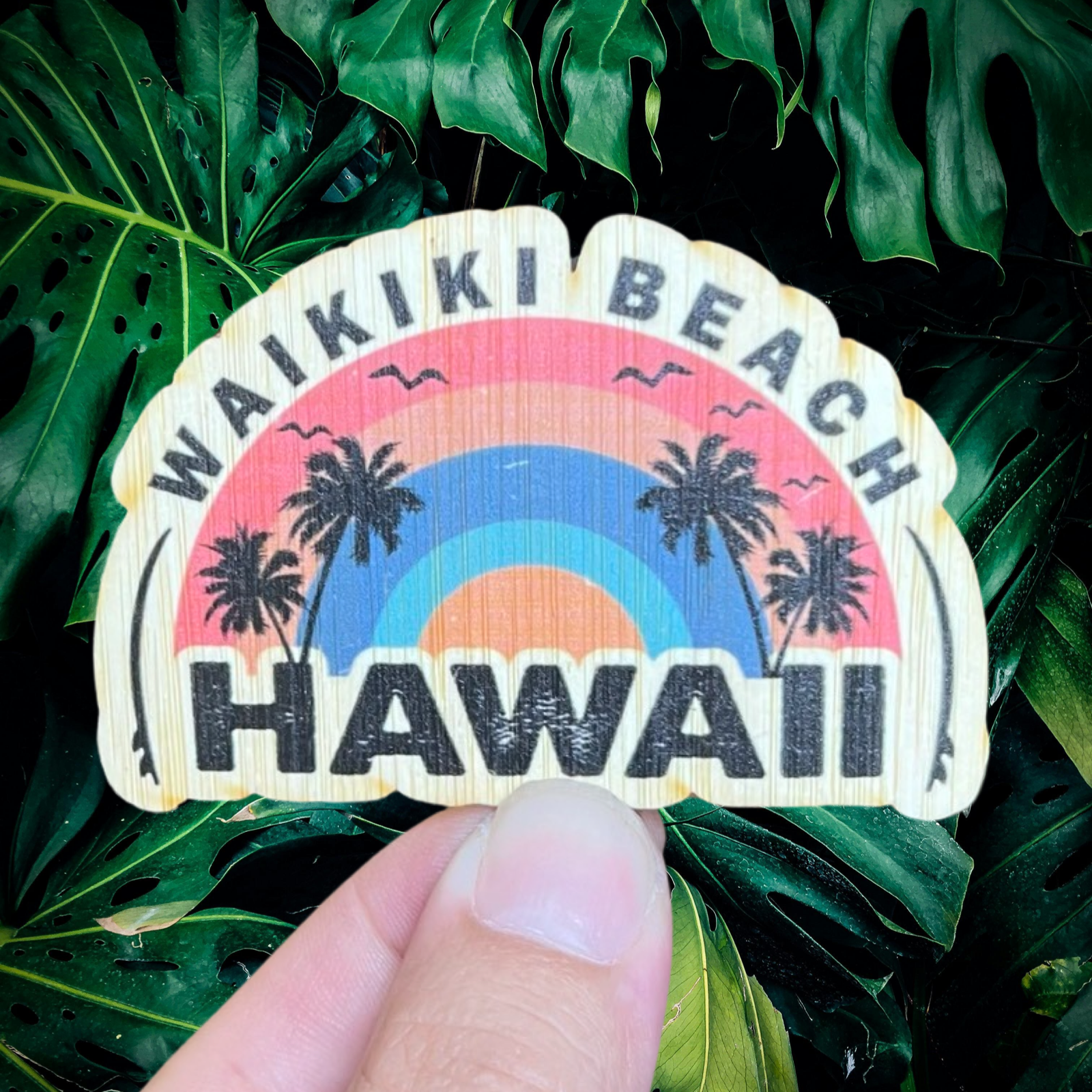 Our stickers are made with 100% Sustainable Bamboo. They are Eco ...