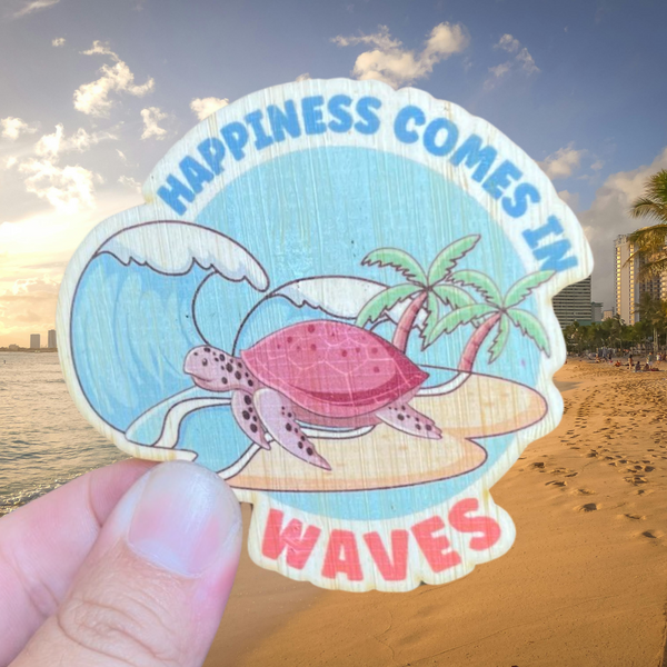 Happiness Comes in Waves