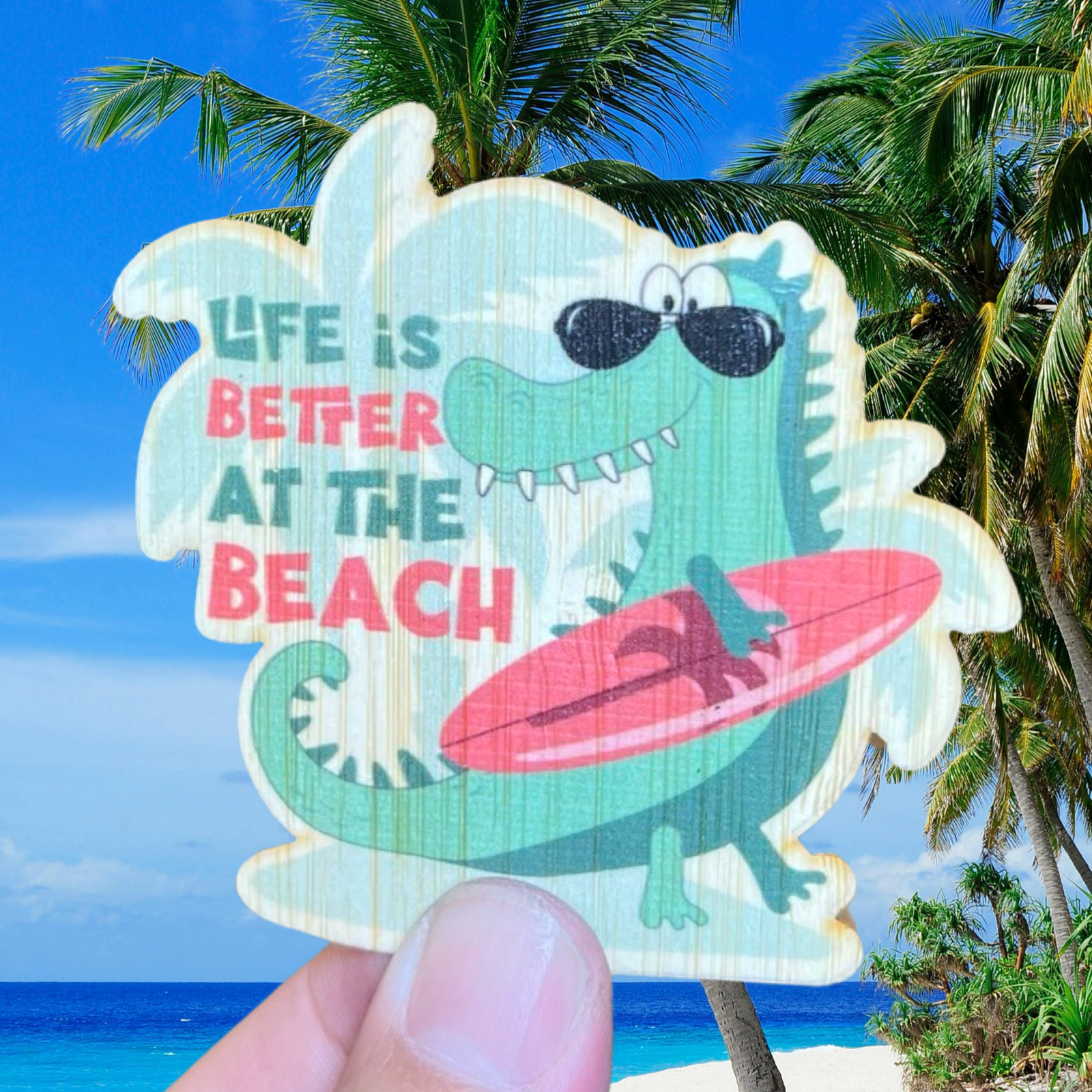 Our stickers are made with 100% Sustainable Bamboo. They are Eco ...