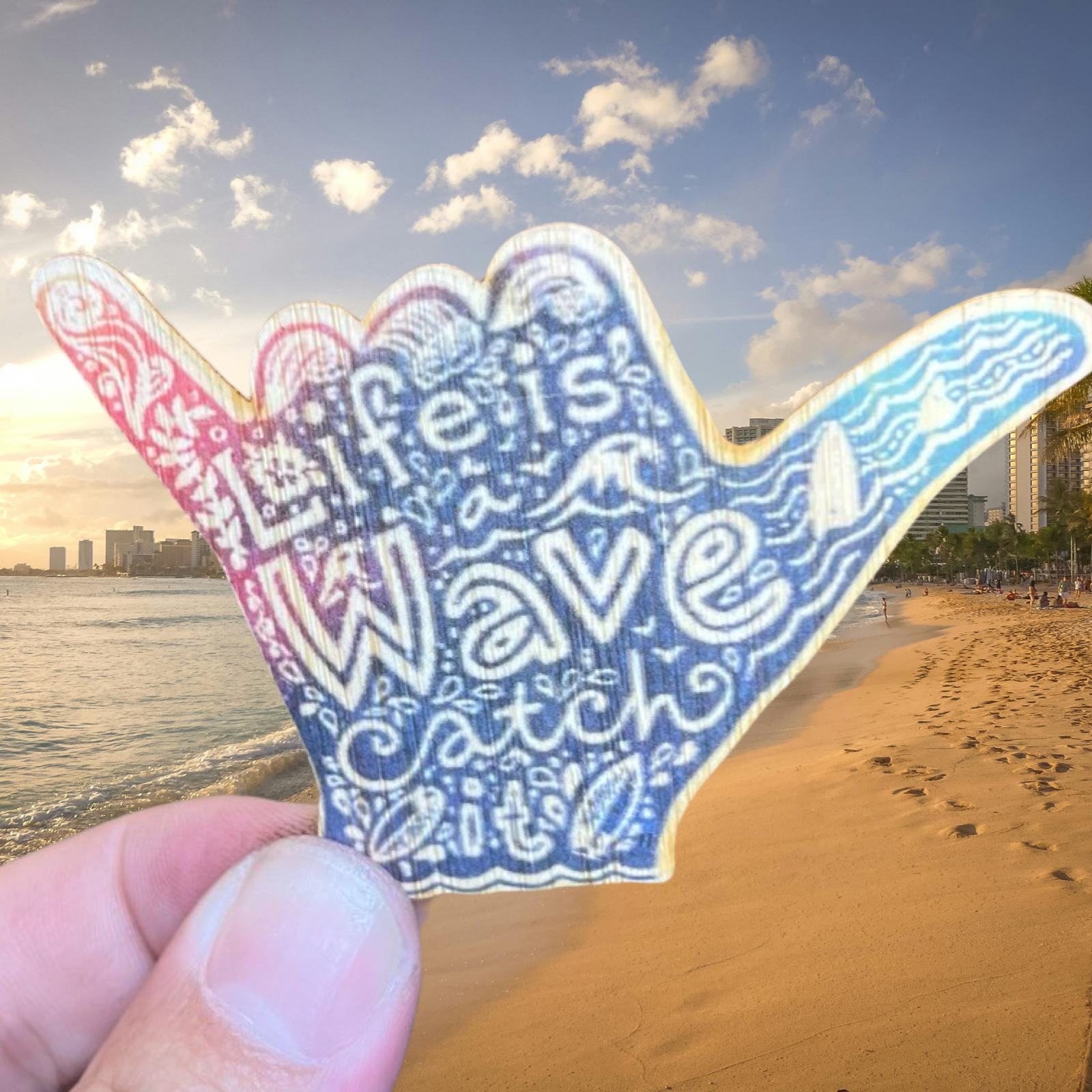 Our stickers are made with 100% Sustainable Bamboo. They are Eco ...
