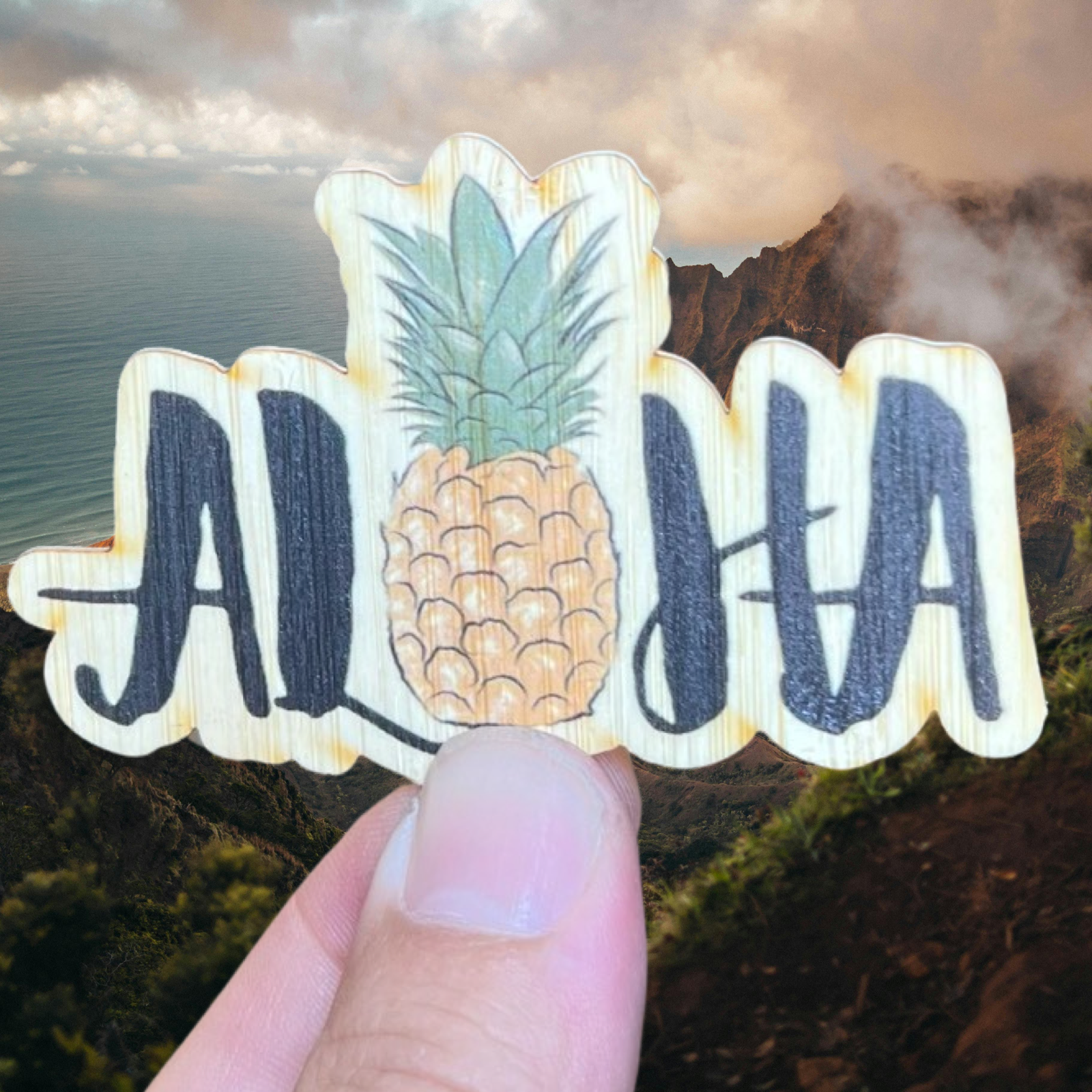 Our stickers are made with 100% Sustainable Bamboo. They are Eco ...