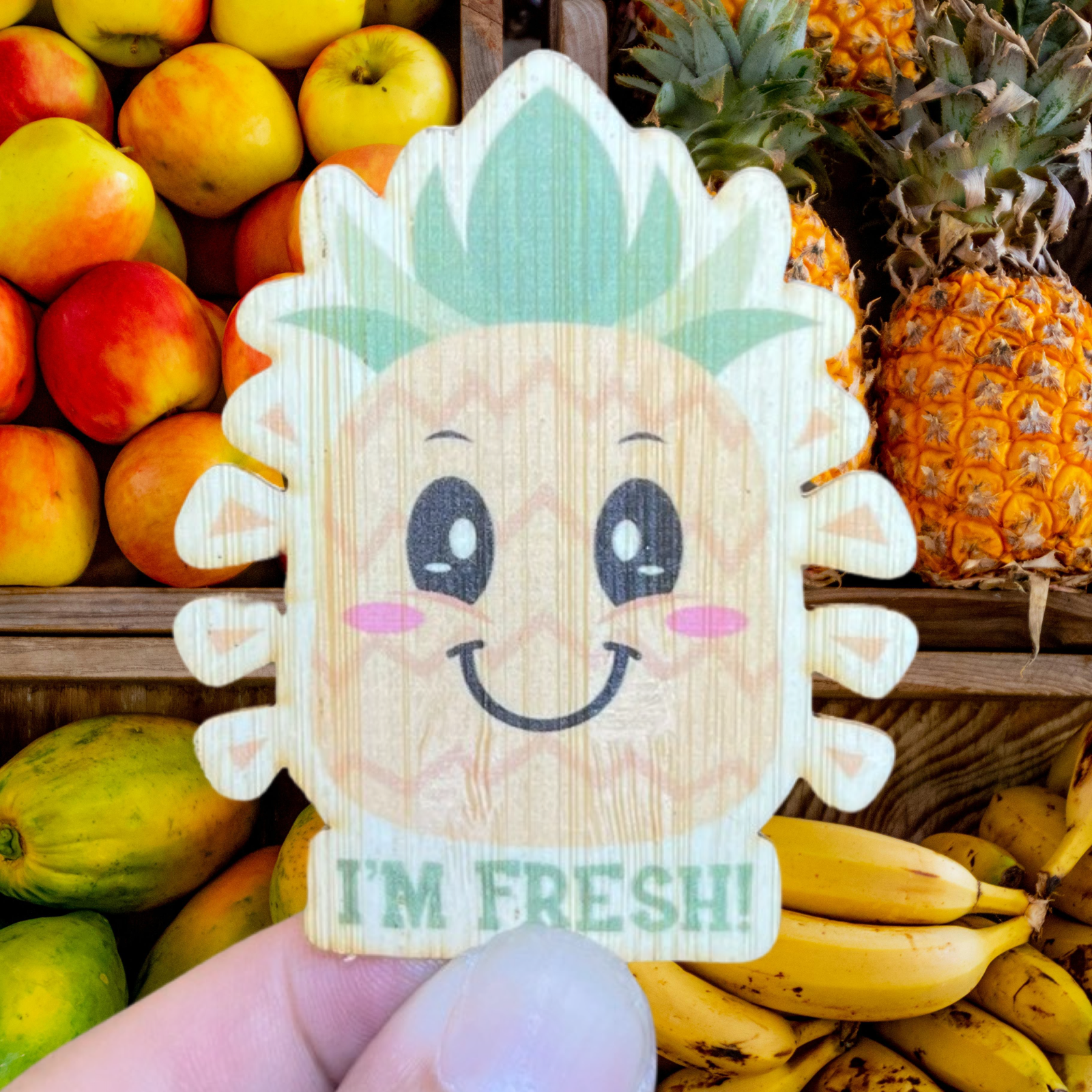 Our stickers are made with 100% Sustainable Bamboo. They are Eco ...