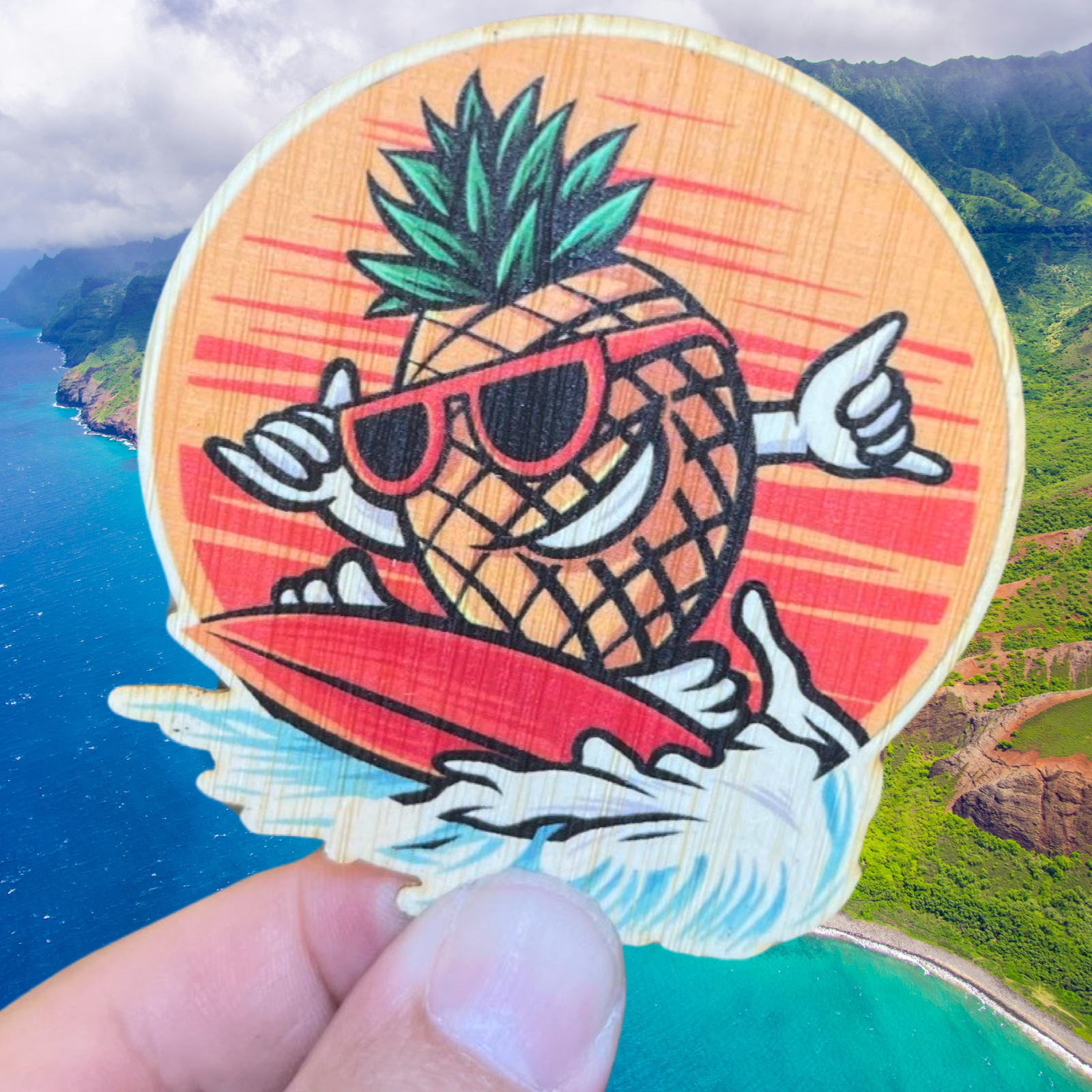 Our stickers are made with 100% Sustainable Bamboo. They are Eco ...