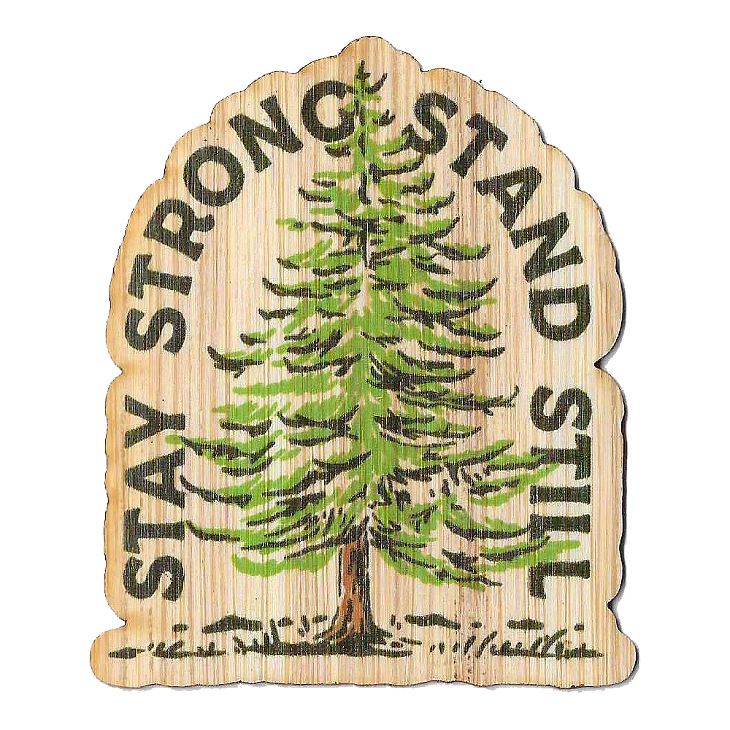 Our stickers are made with 100% Sustainable Bamboo. They are Eco ...