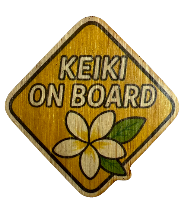 Keiki On Board - Plumeria