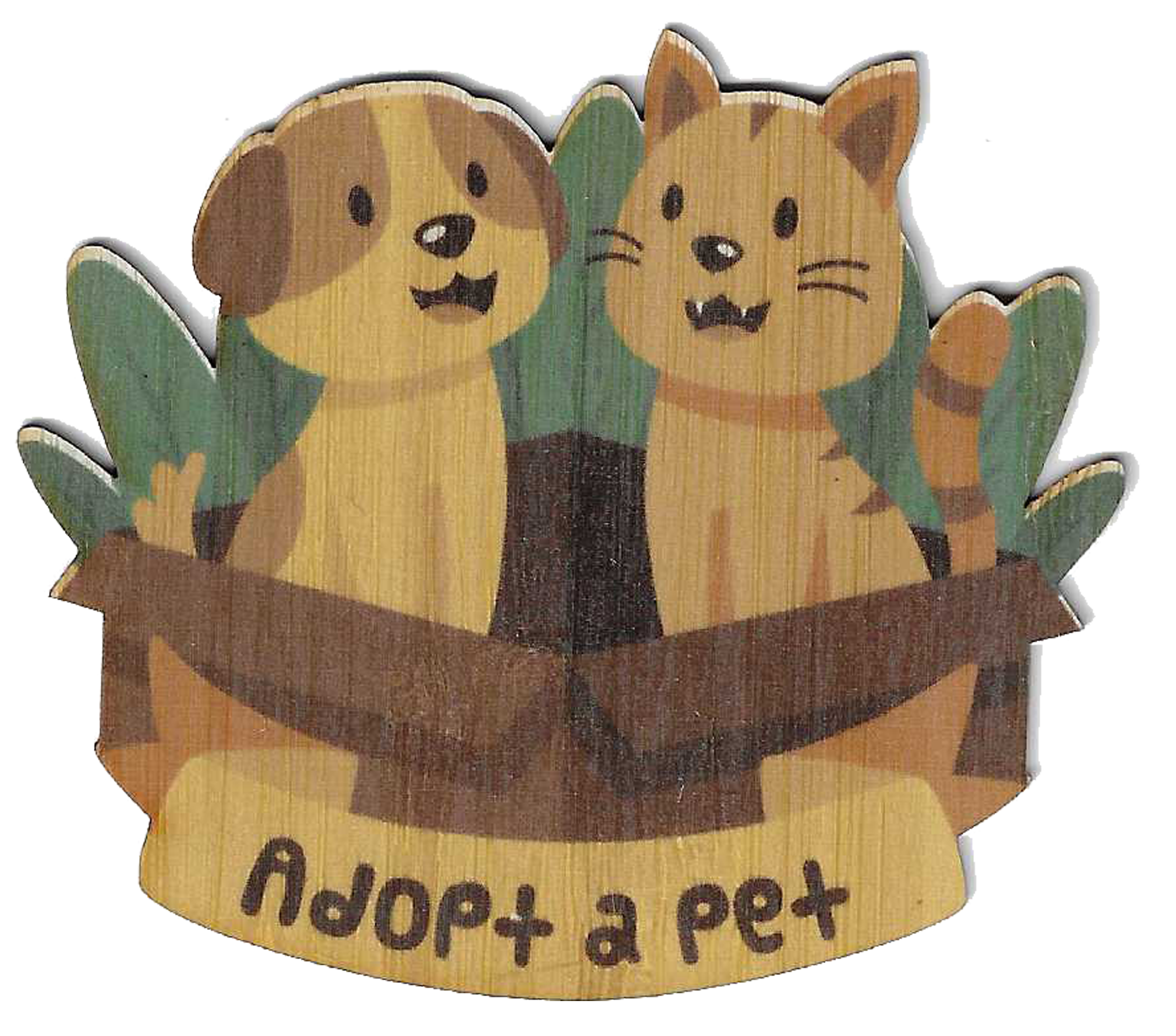Our stickers are made with 100% Sustainable Bamboo. They are Eco ...
