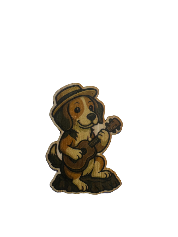 Beagle Strumming Ukulele