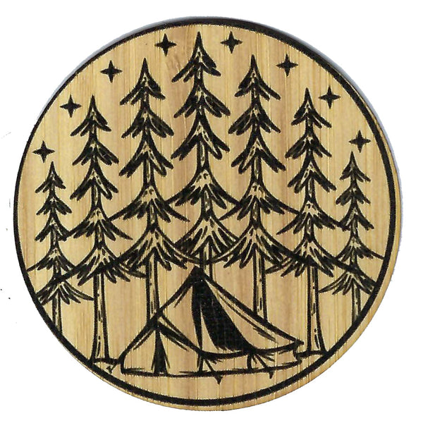 Tall Black Trees and Tents