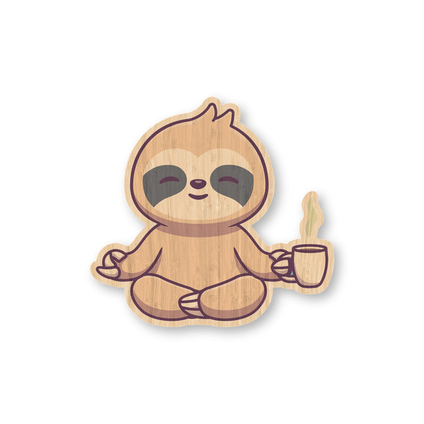 Sloth w/ coffee