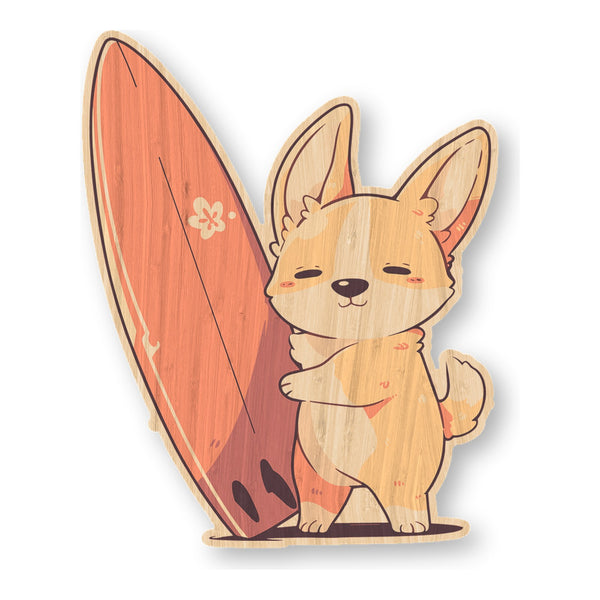 Corgi Surfboard