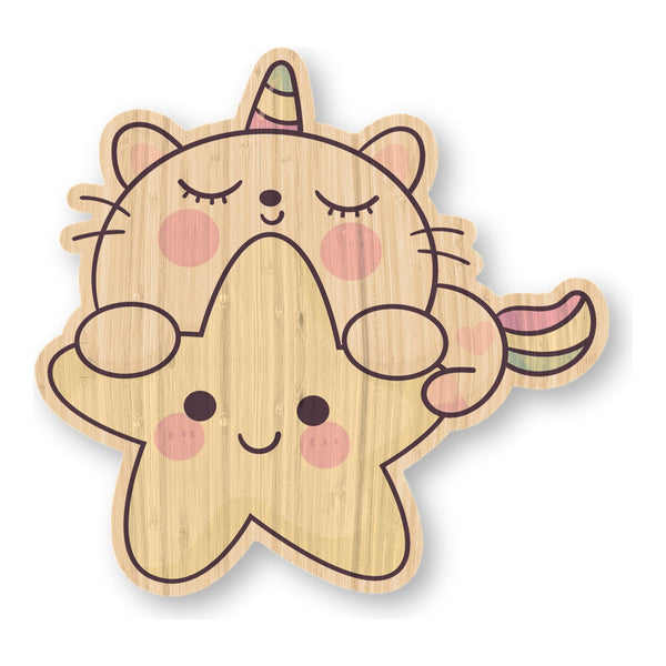 Unicorn Hugging Star