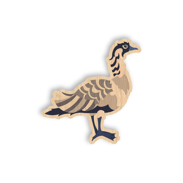 Nene bamboo sticker made in Hawaii