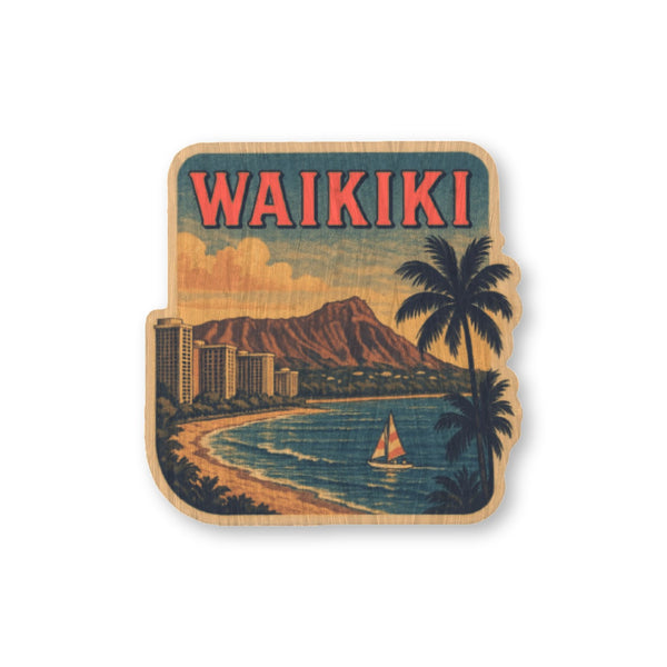 Waikiki Beach Retro