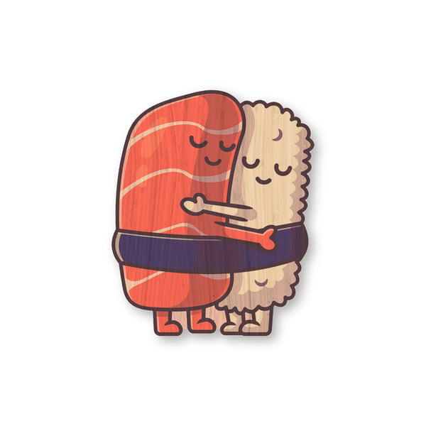 Spam Musubi Hugging