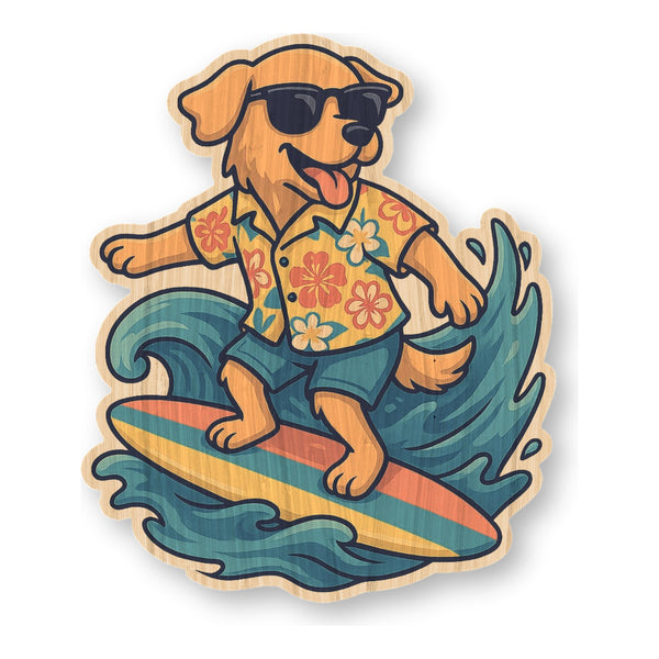Hawn Surfing Dog