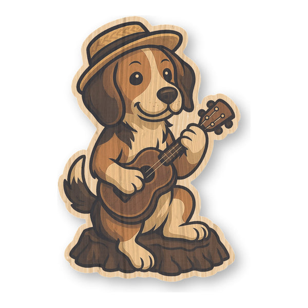Beagle Strumming Ukulele