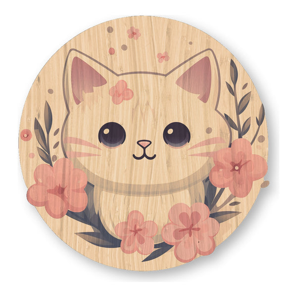 Kawaii Cat w/ Sakura