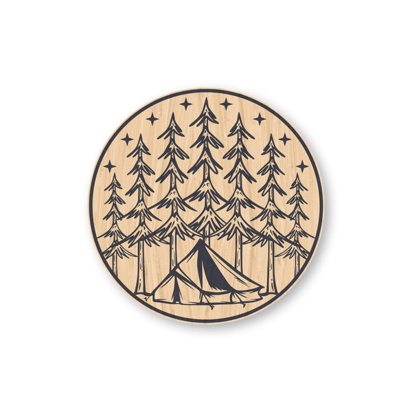 Tall Black Trees and Tents