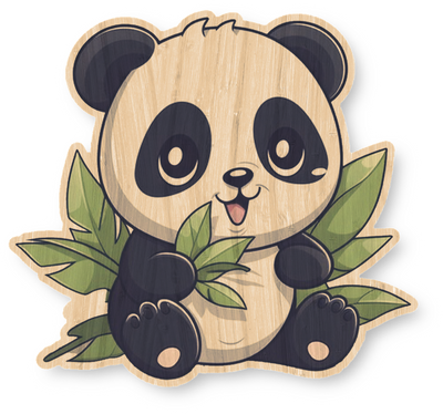 Bamboo sticker design