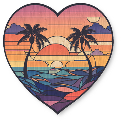 Bamboo sticker design
